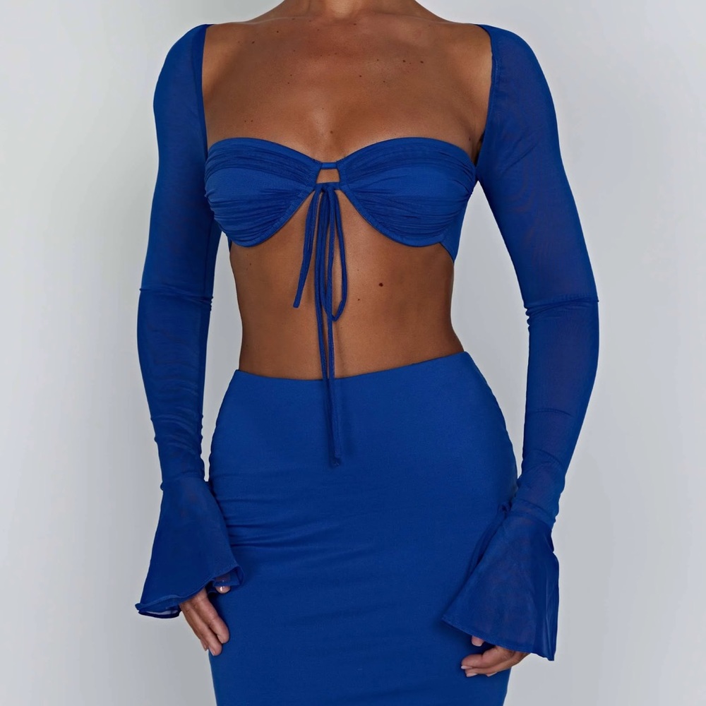 Blue BabyBoo Priscilla Top